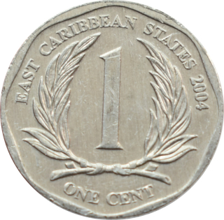 Východokaribské štáty 1 Cent 2004