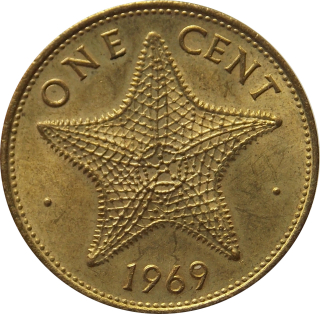 Bahamy 1 Cent 1969