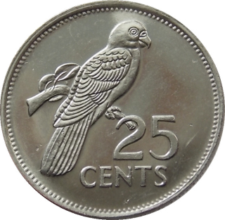 Seychely 25 Cents 2007