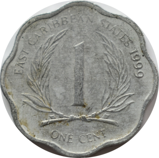 Východokaribské štáty 1 Cent 1999