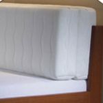 detail-rovný rez polených matracov