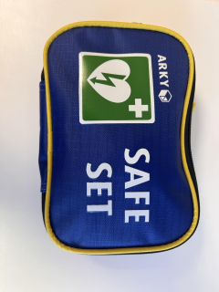 AED SAFE SET balíček prvej pomoci pre použitie prenosného AED 