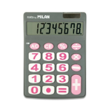 Kalkulačka MILAN 151708GBL stolová šedá