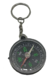 Kľúčenka prívesok kompas PVC; priemer 4cm