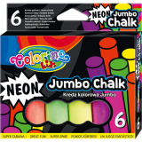 Krieda 6 ks Jumbo Neon Colorino