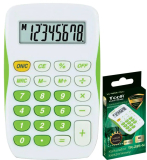 Kalkulačka TOOR 295-N zelená vrecková