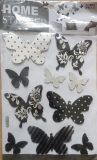Nálepka Dekoračná 3D Motýľ/10ks