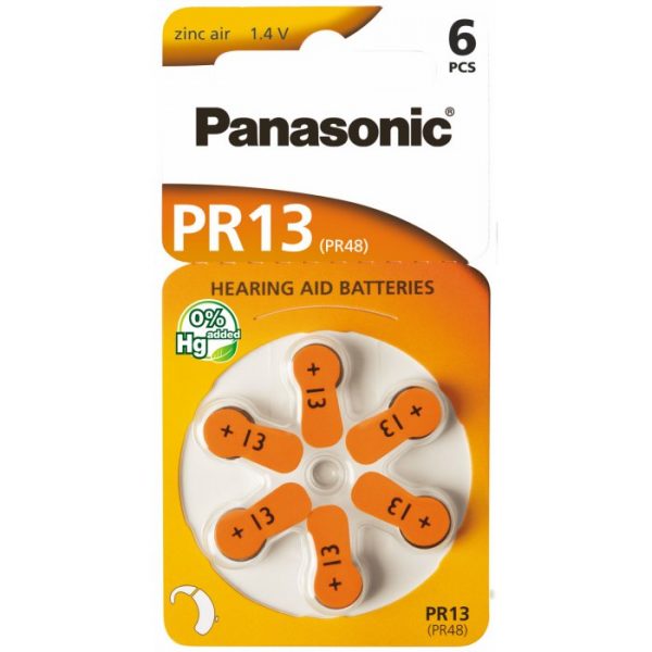 Panasonic Batéria PR13 6ks