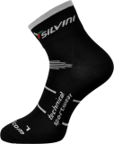 Cyklistické nízke ponožky Silvini Orato UA445 čierne