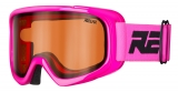 Detské lyžiarske okuliare Relax Bunny HTG39A ružová/oranžová šošovka