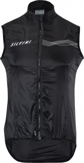 Pánska cyklistická vesta Silvini Tenno MJ1602 black