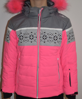 Dievčenská zimná bunda CMP CMP 30W0235F ružová