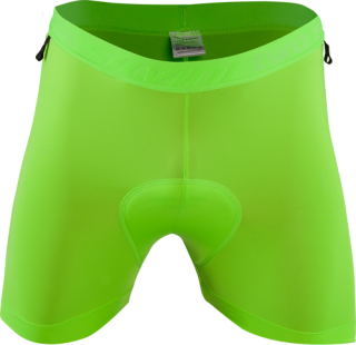 Pánske vnútorné nohavice s cyklovložkou Silvini Inner Pro MP1212 green