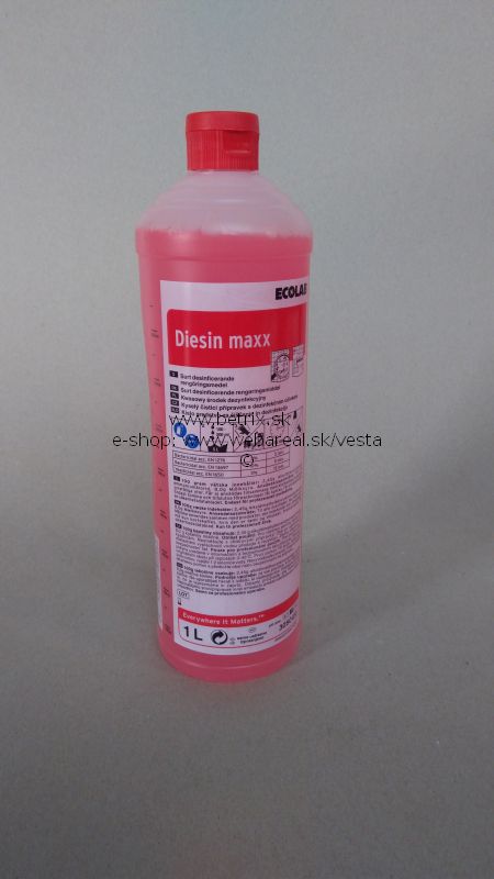 DIESIN MAXX 1 lit. na čistenie sanity s dezinf.účinkom