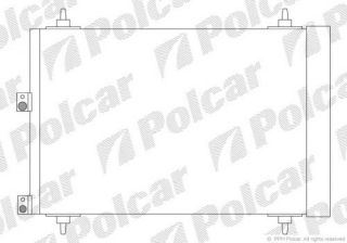 Peugeot PARTNER 1/03- chladič klimi 1,6HDi