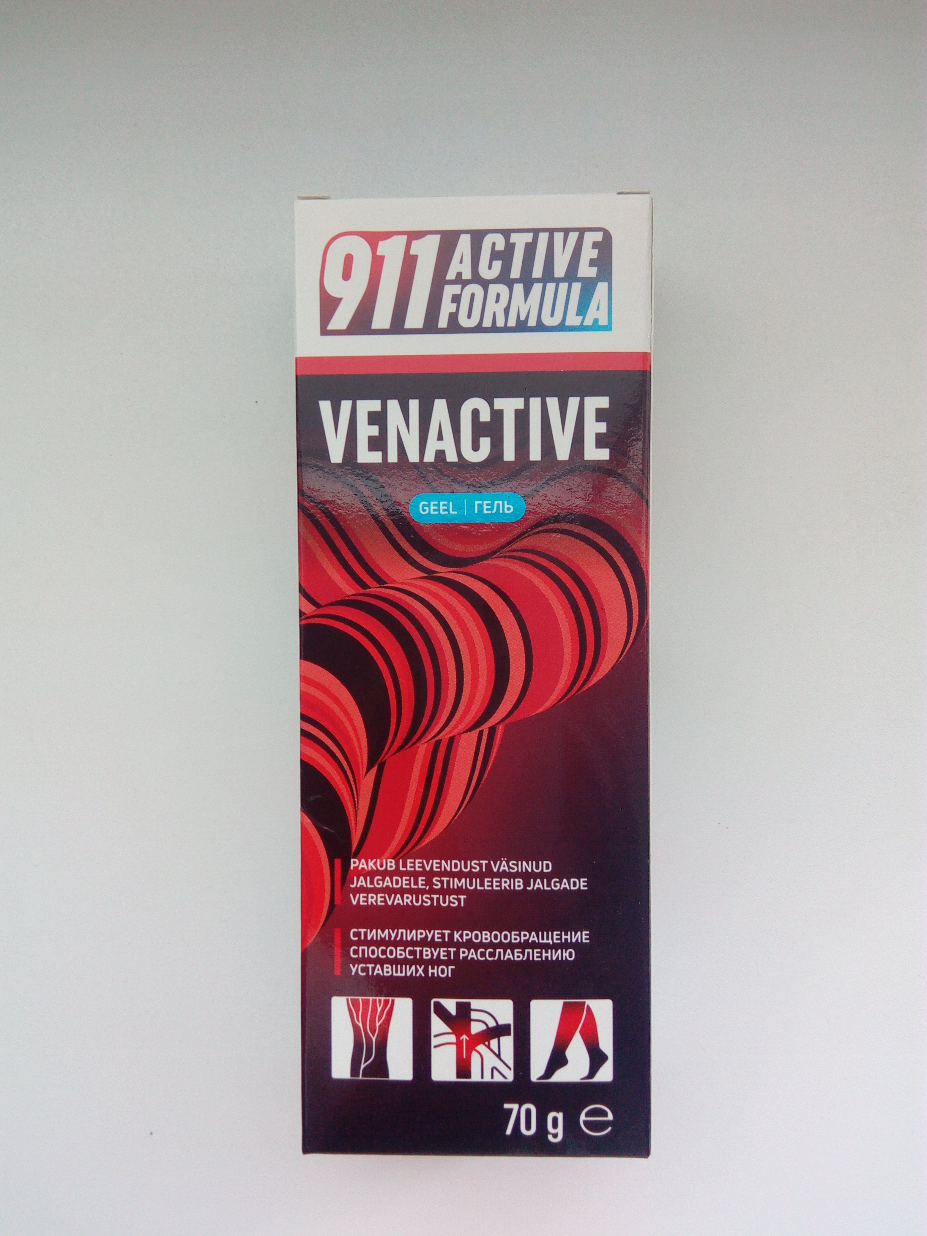 911 - VENACTIVE gel na žily a nohy