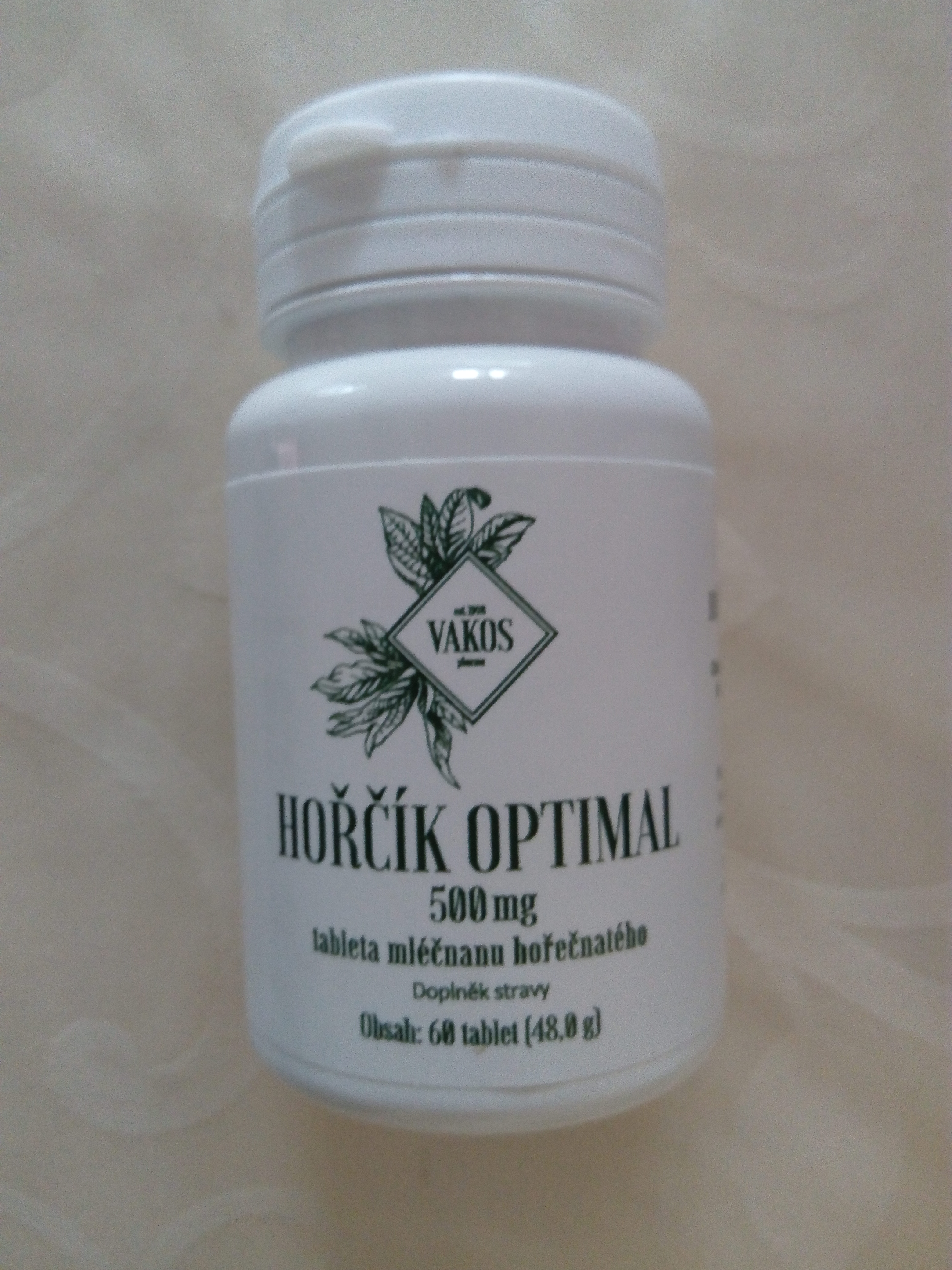 HORČÍK OPTIMAL - mliečnan horečnatý