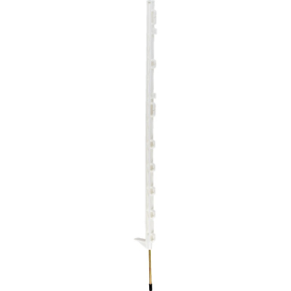 Stĺpik STANDARD, plastový, biely, L 104 cm, 10 osí, 10 Kus Horizont