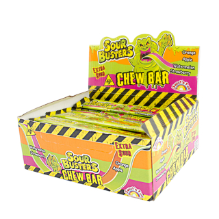 Sour Busters Chew Bar - 48 ks