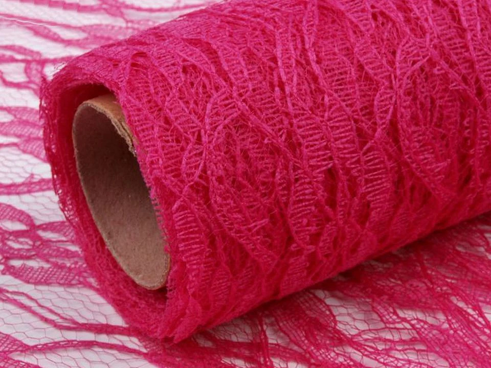 Čipka dekoračná šírka 48-50 cm -zbytok 48x360cm !