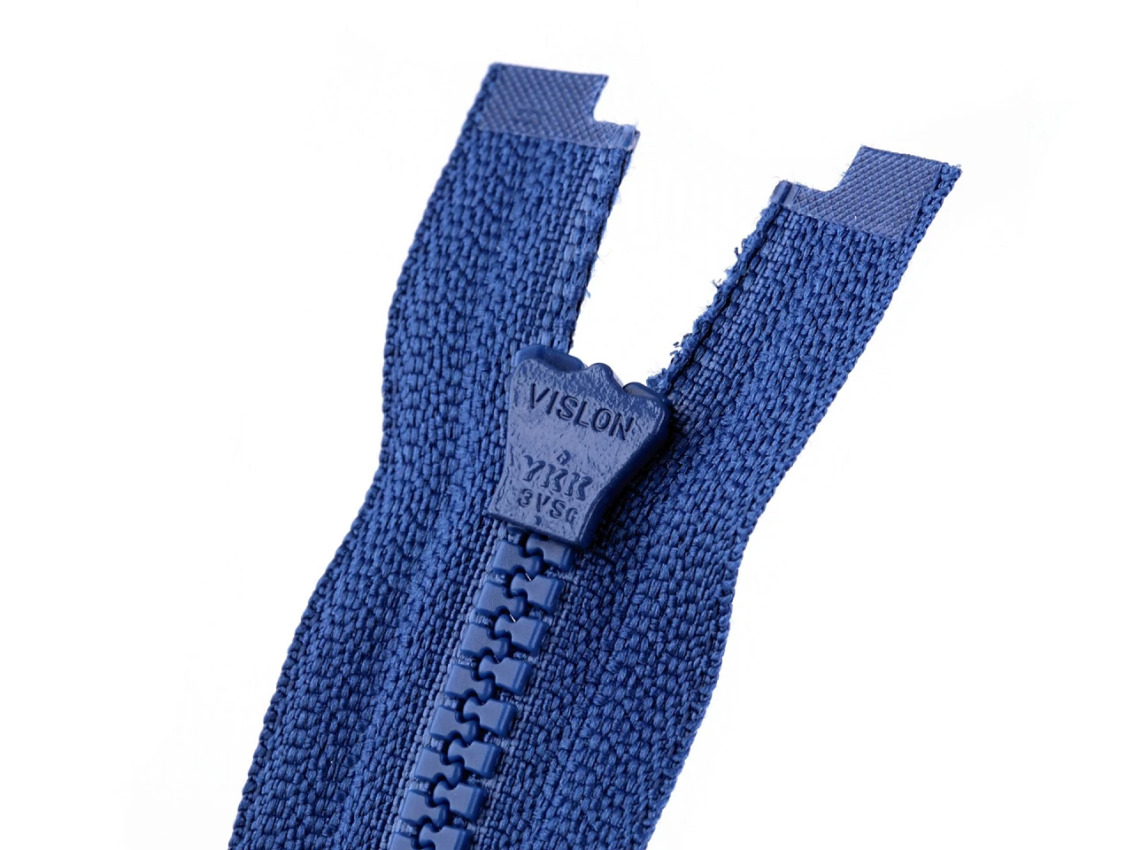 Kostený zips YKK No 3 dĺžka 55 cm- 1ks