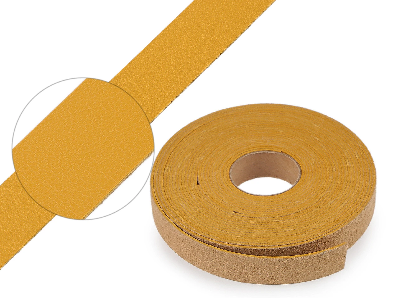 Uchá na tašky z eko kože šírka 20 mm - polotovar- 6,7m