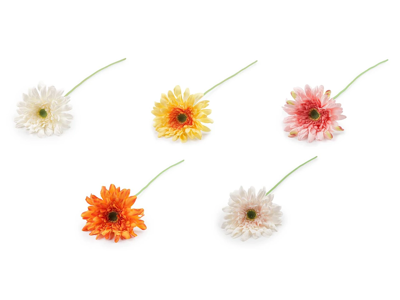 Umelá gerbera dlhá- 1ks