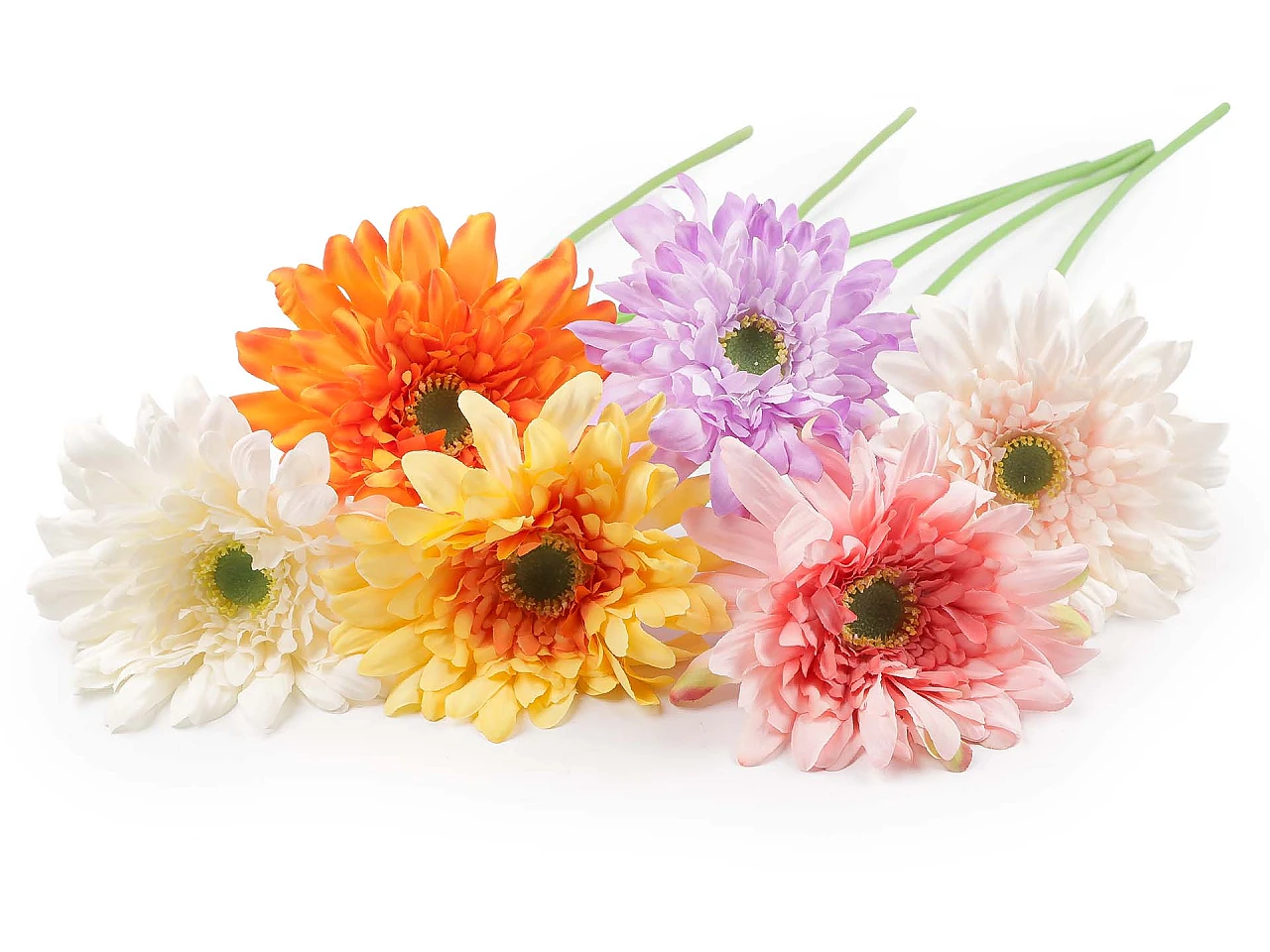Umelá gerbera dlhá- 1ks