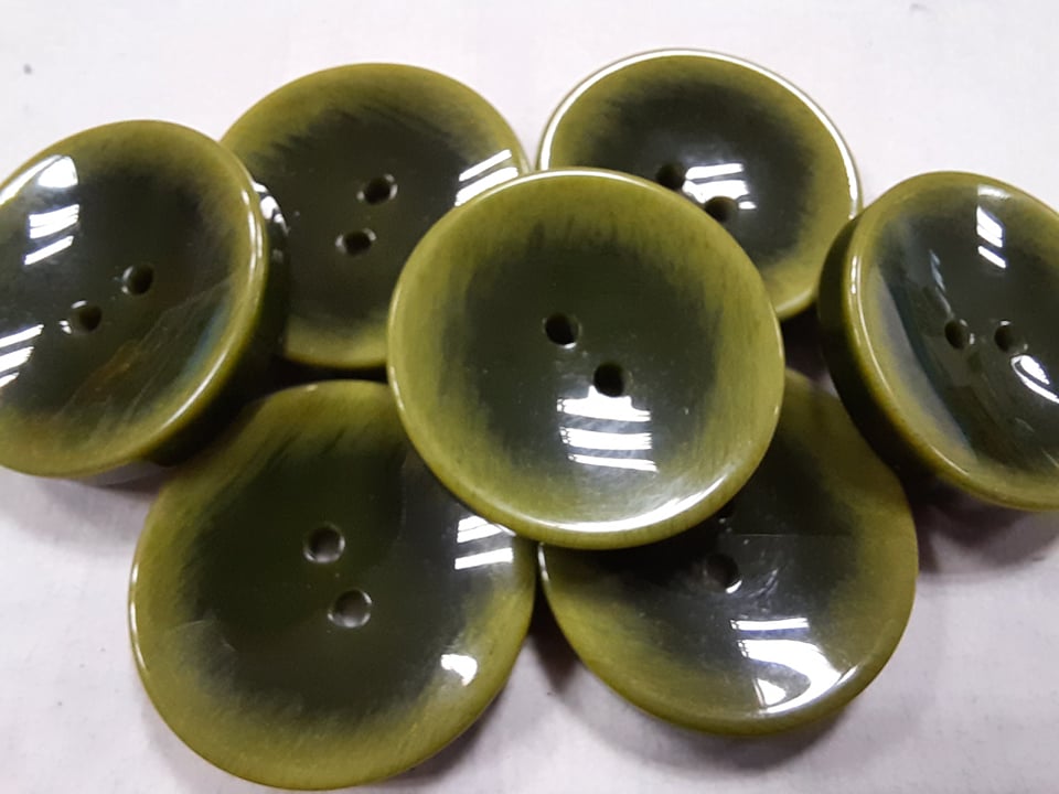 Dvojfarebný gombík   Ø 28mm - 1 ks