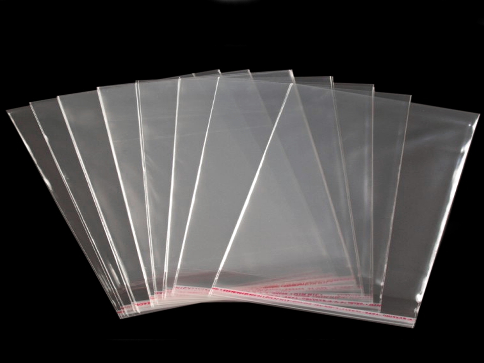 PP vrecko s lepiacou lištou 16x16 cm - 20ks