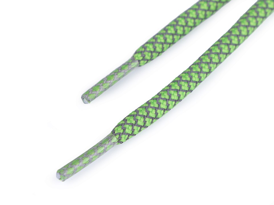 Reflexné šnúrky do topánok, tenisiek, mikín dĺžka 130cm - 2ks