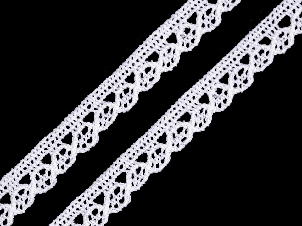 Elastická čipka šírka 12 mm - 1 m