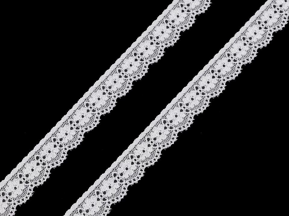 Elastická čipka šírka 20 mm - 1 m