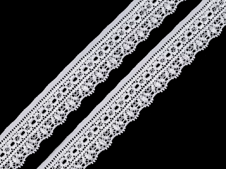 Elastická čipka šírka 25 mm - 1 m