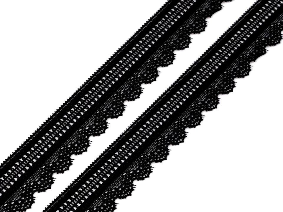 Elastická čipka šírka 25 mm - 1 m