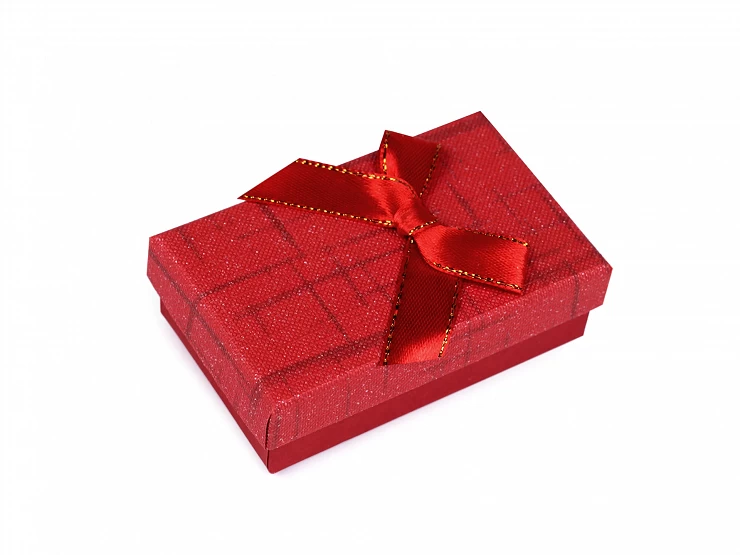 Krabička s mašličkou 5x8 cm - 1ks