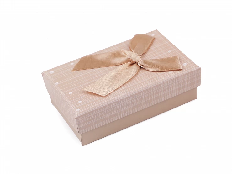 Krabička s mašličkou 5x8 cm - 1ks
