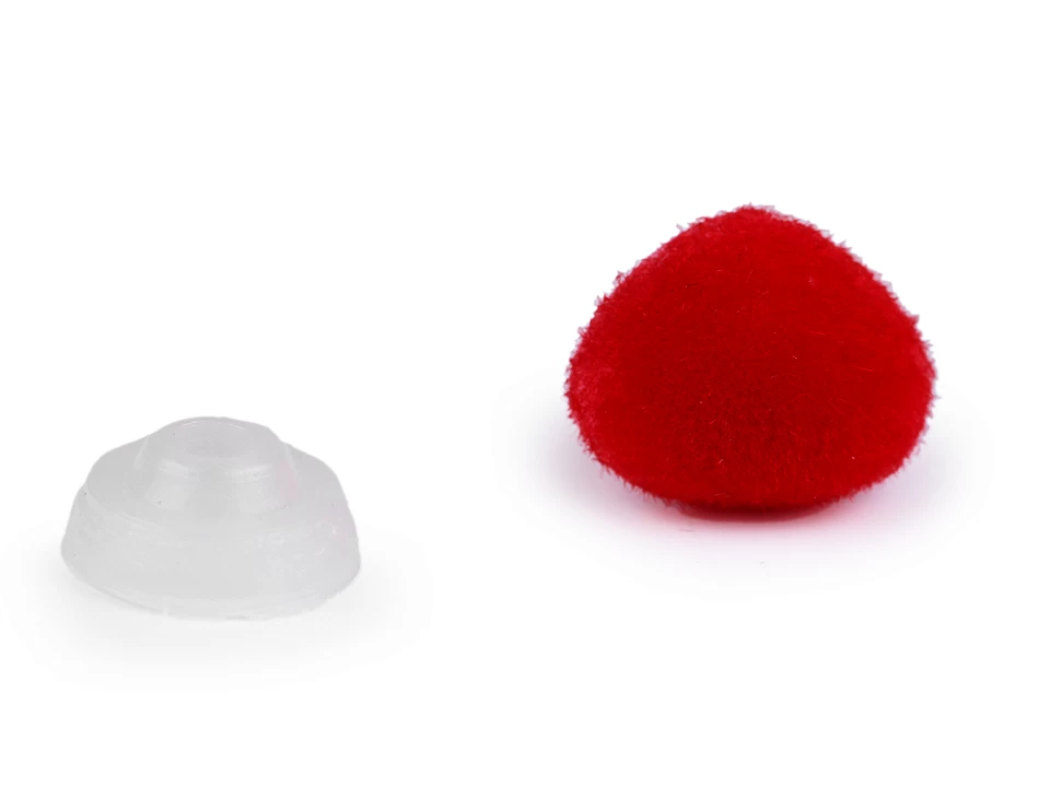 Ňufák zamatový s poistkou 10x12 mm- 5sada