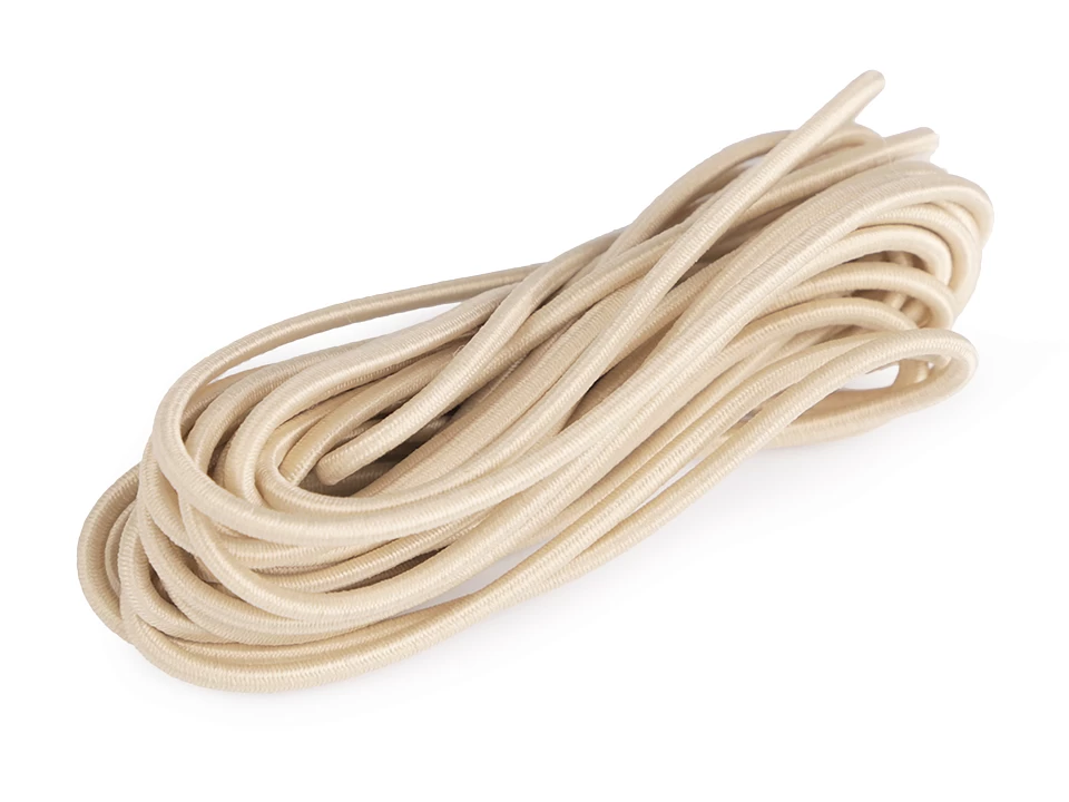 Guma guľatá Ø2mm MAGGIE - 1 zväzok (3 m)