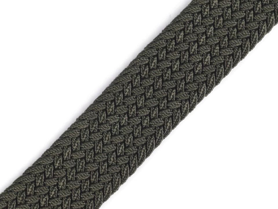 Pružný popruh splietaný šírka 32 mm - 1 m