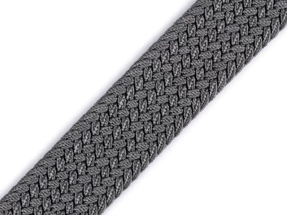 Pružný popruh splietaný šírka 32 mm - 1 m
