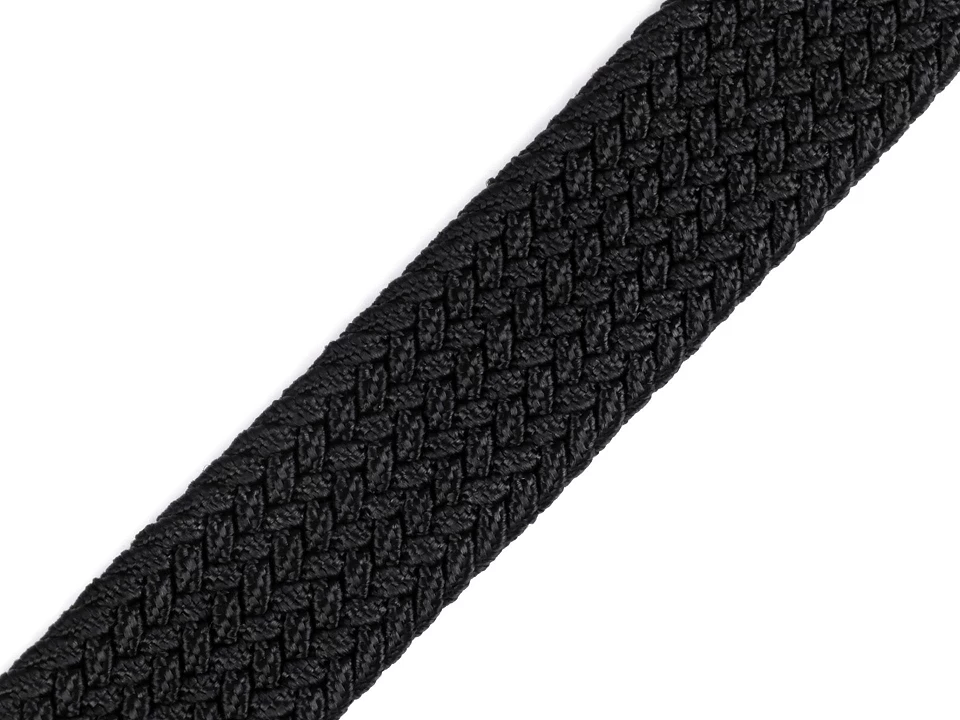 Pružný popruh splietaný šírka 32 mm - 1 m