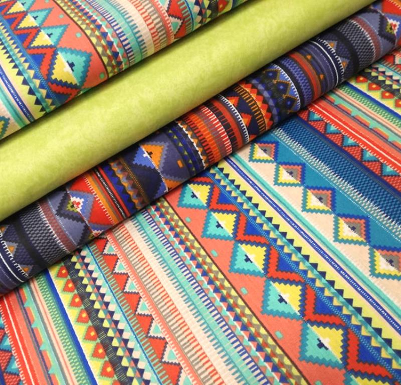 PESTRÁ BAVLNA NA DETSKÉ TEEPEE 160cm!!!