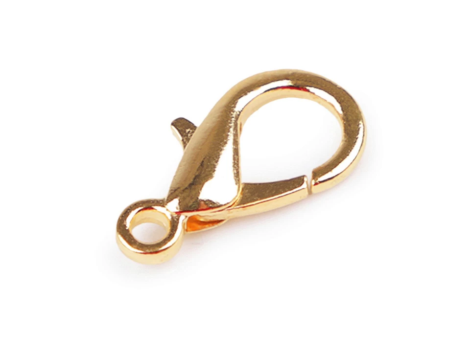 Kovová karabínka prievlak 2,5 mm - 5 ks