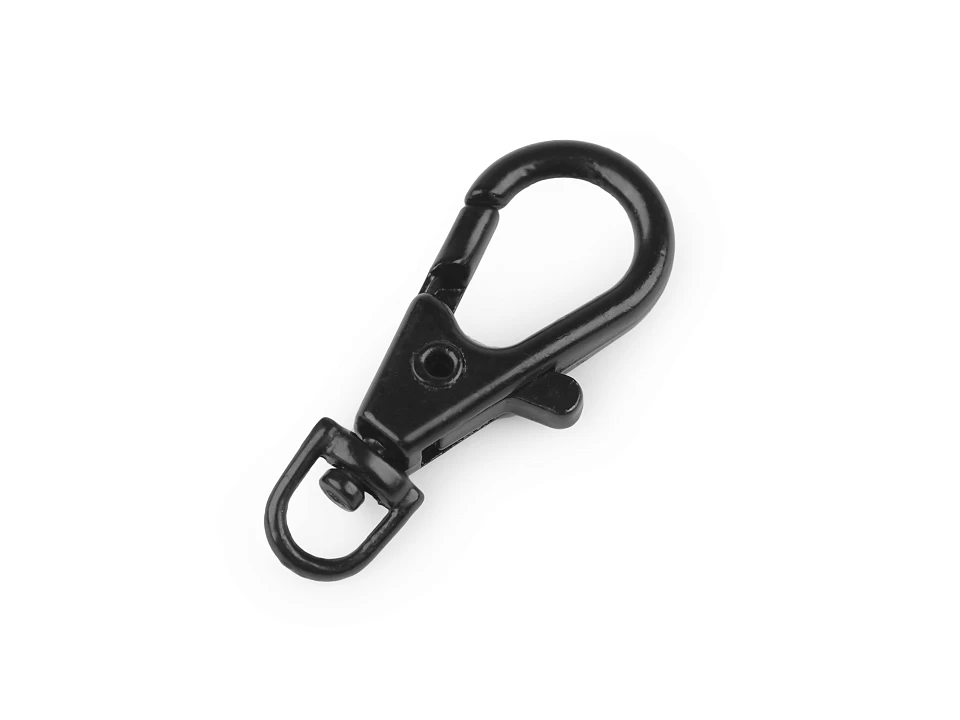 Kovová karabínka otvor 4 mm - 5 ks 