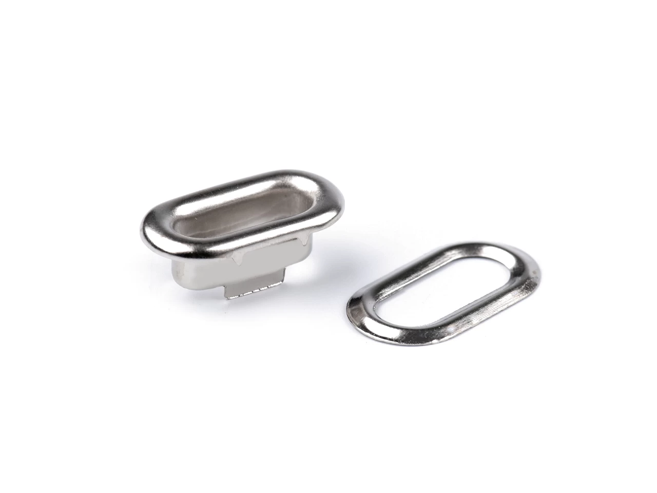 Priechodky s podložkou ovál 4x12 mm - 10 pár