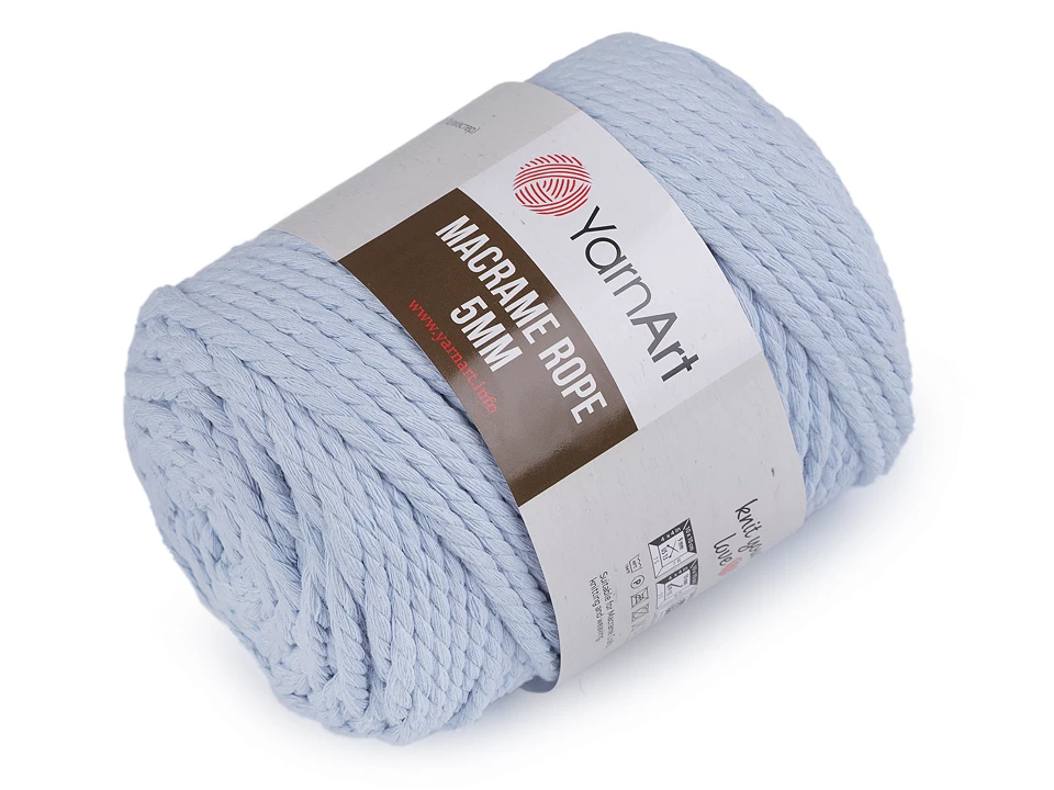 Pletacia priadza YarnArt Macrame Rope 5 mm 500g