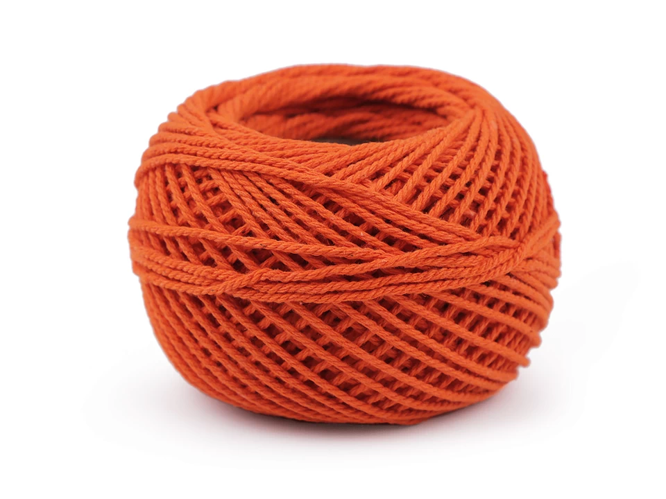 Bavlnená priadza macramé / háčkovacia 40 g