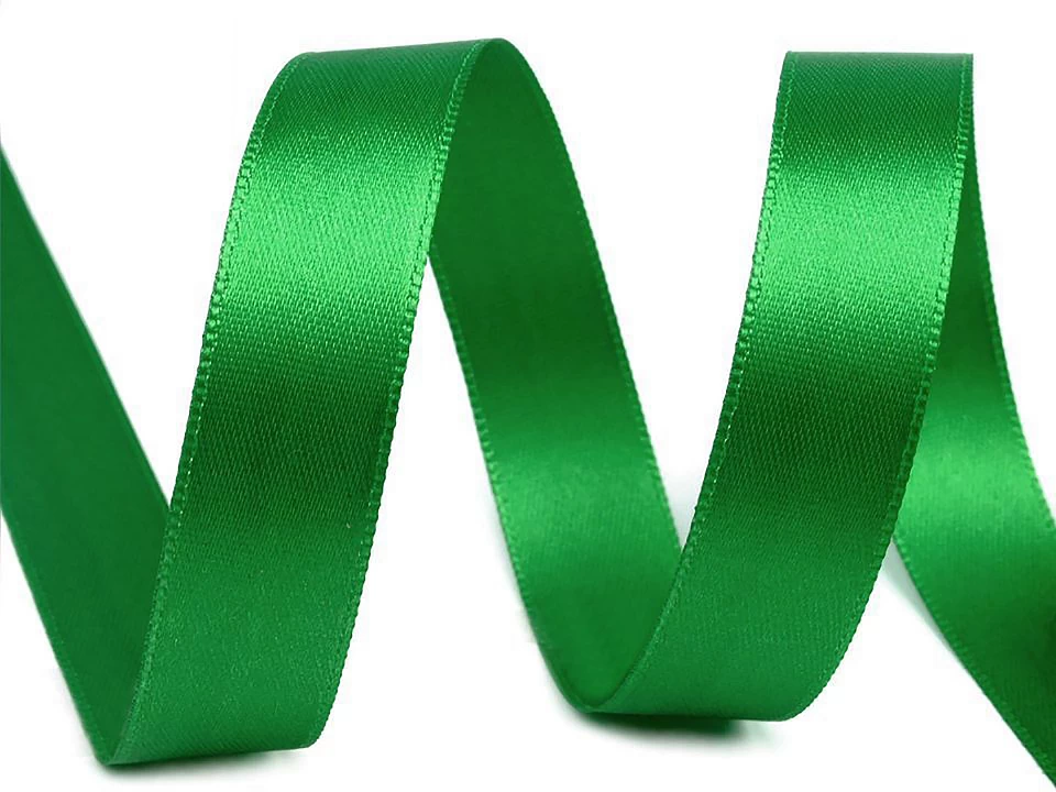 Atlasová stuha obojlíca zväzky po 5 m šírka 15 mm - 5 m