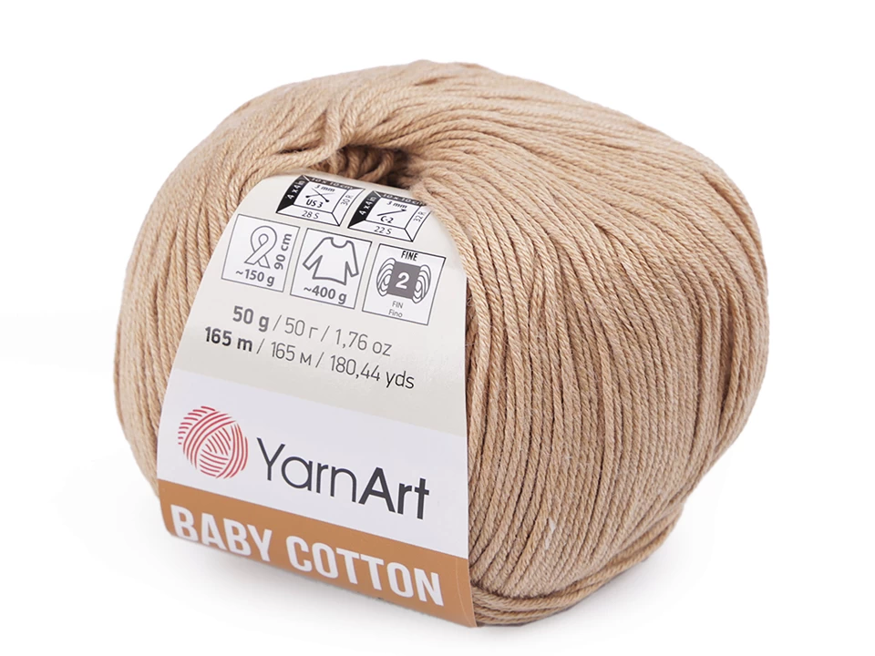 Pletacia priadza YarnArt Baby Cotton 50g